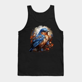 Patriotic Eastern Bluebird Tank Top